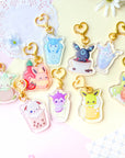 Sylveon Milkshake Keychain