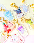 Sylveon Milkshake Keychain