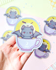 Nightshade Bat Sticker
