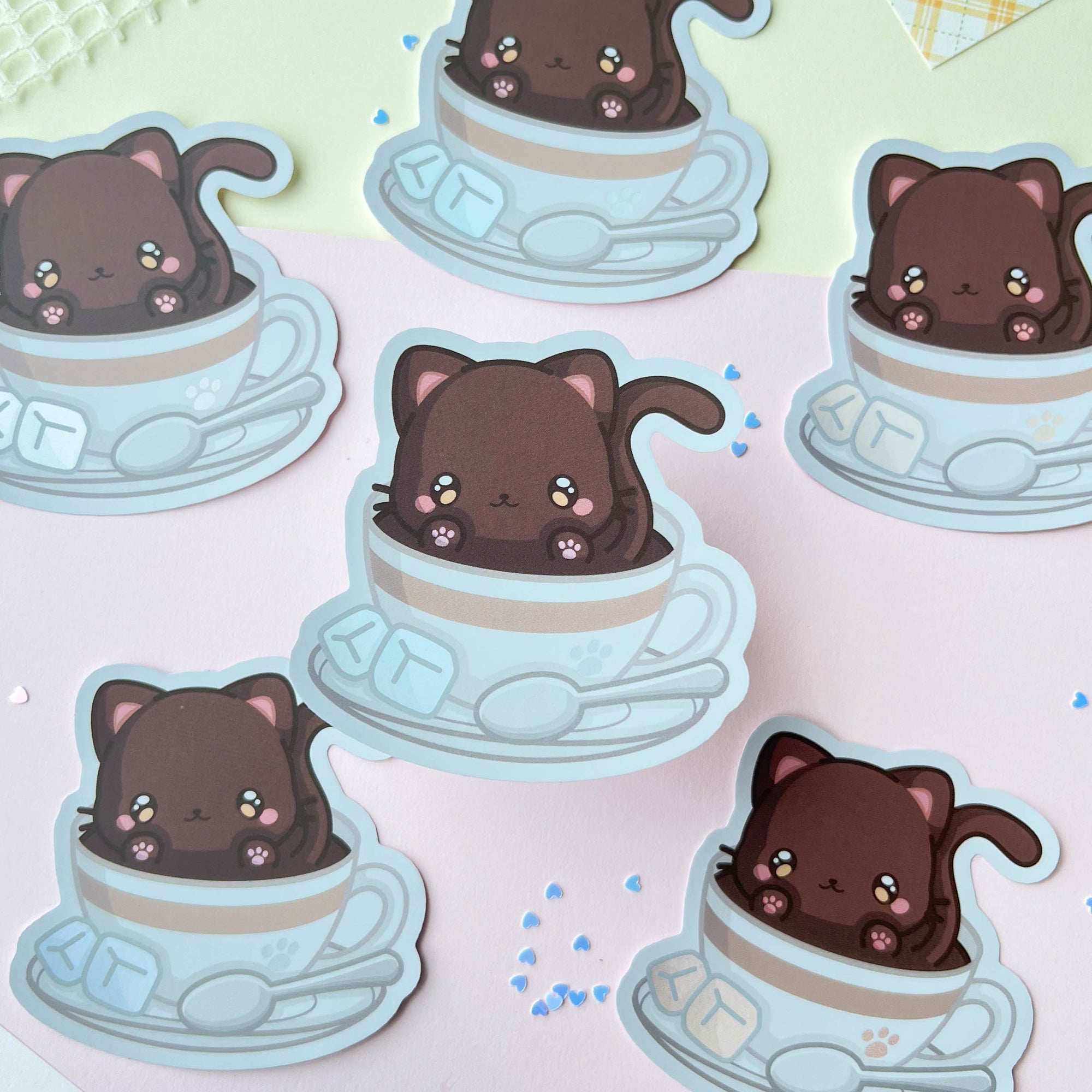 Black Cat Coffee Sticker