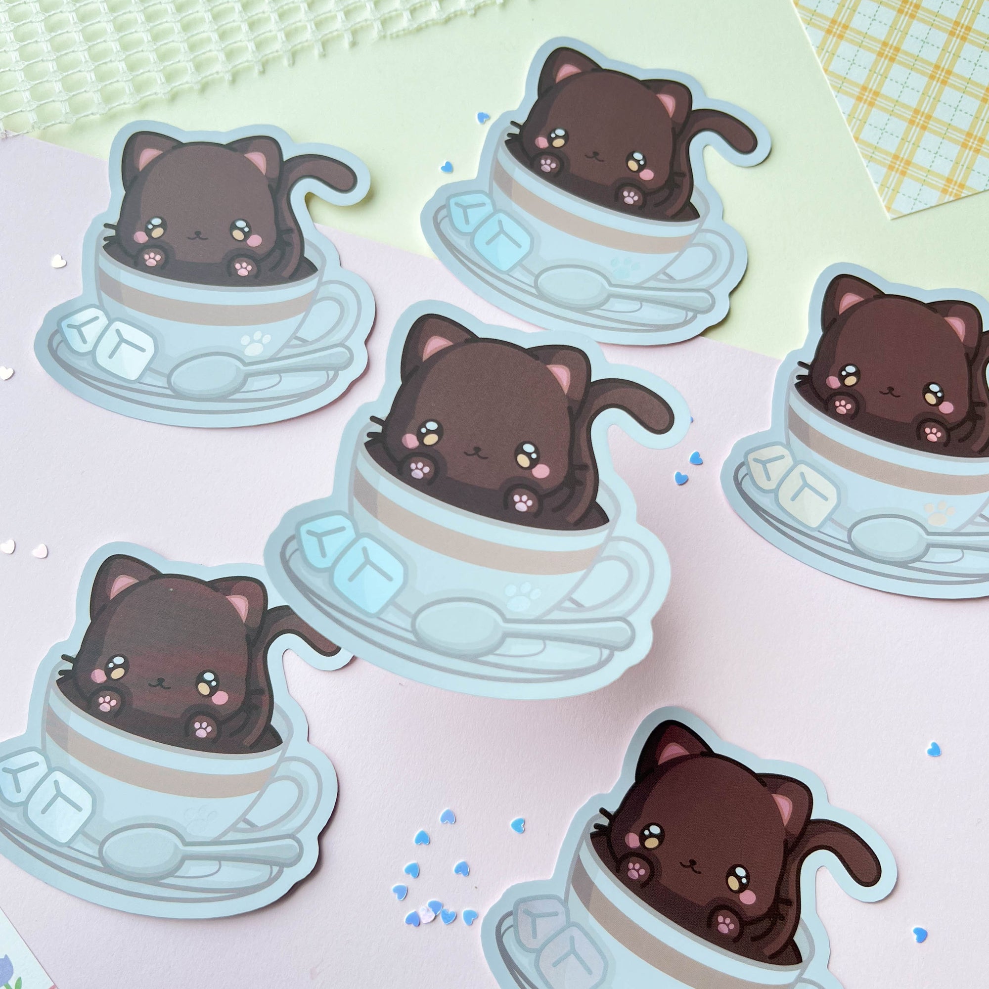 Black Cat Coffee Sticker