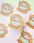 Woodland Owl Sticker