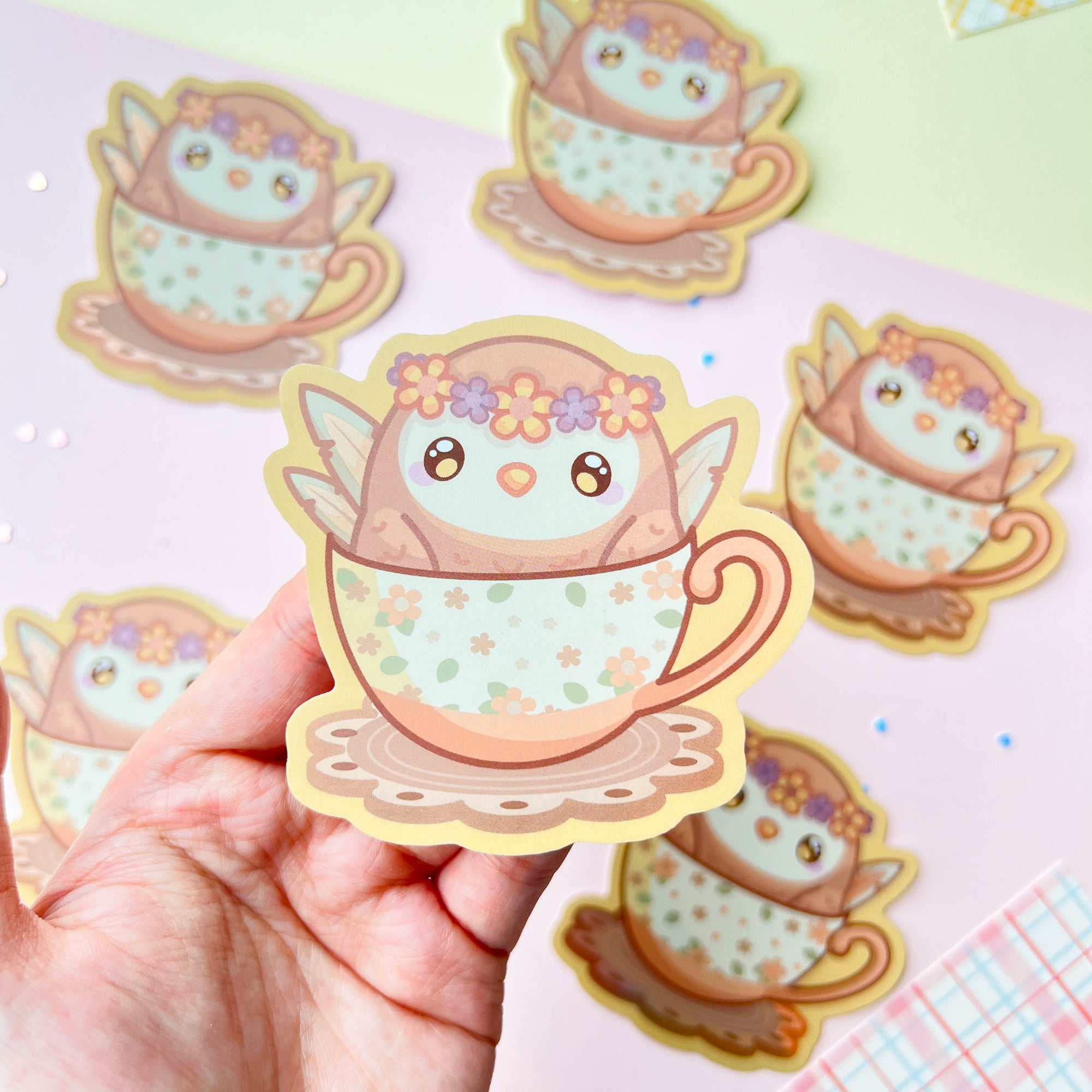 Woodland Owl Sticker