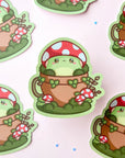 Mushroom Froggy Sticker