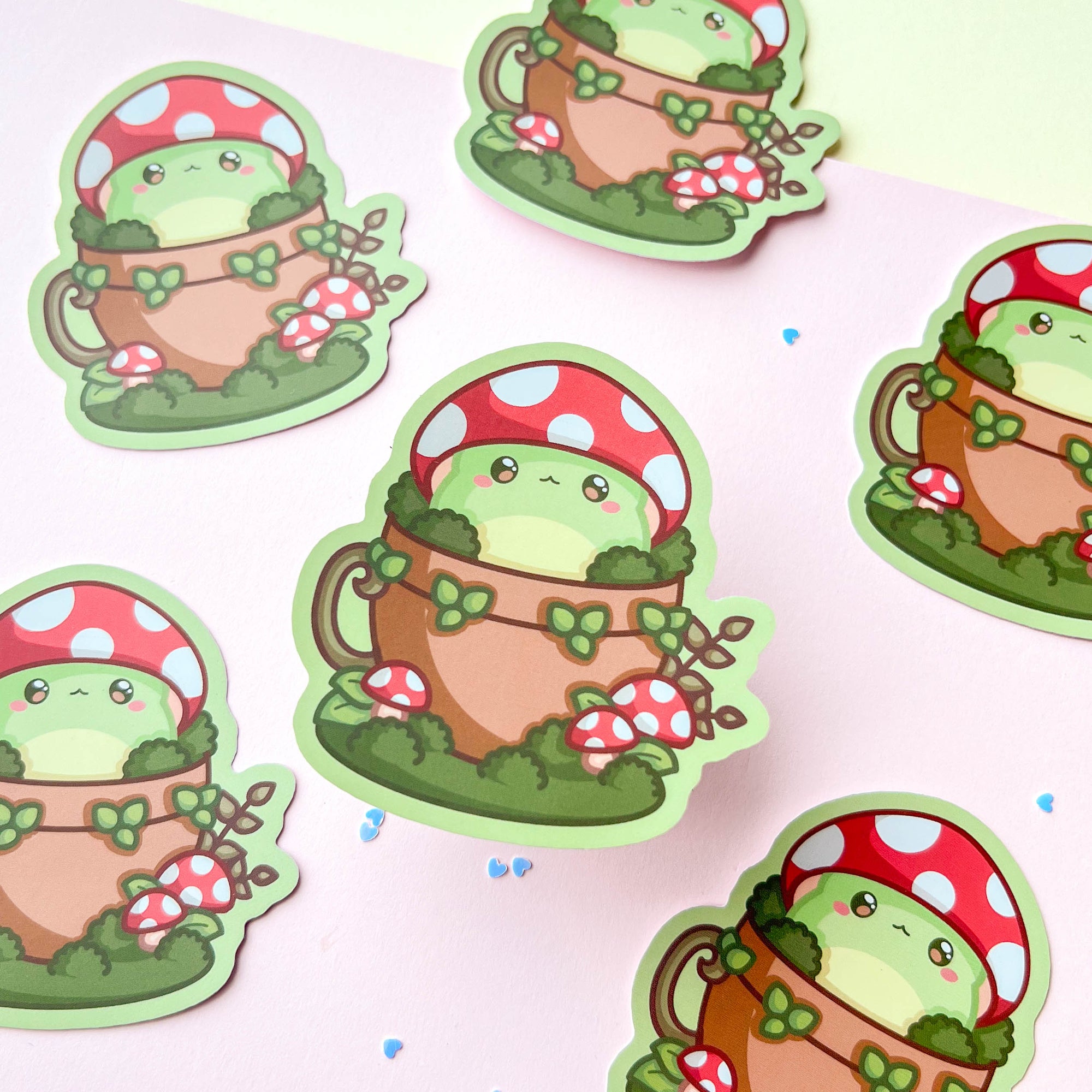 Mushroom Froggy Sticker