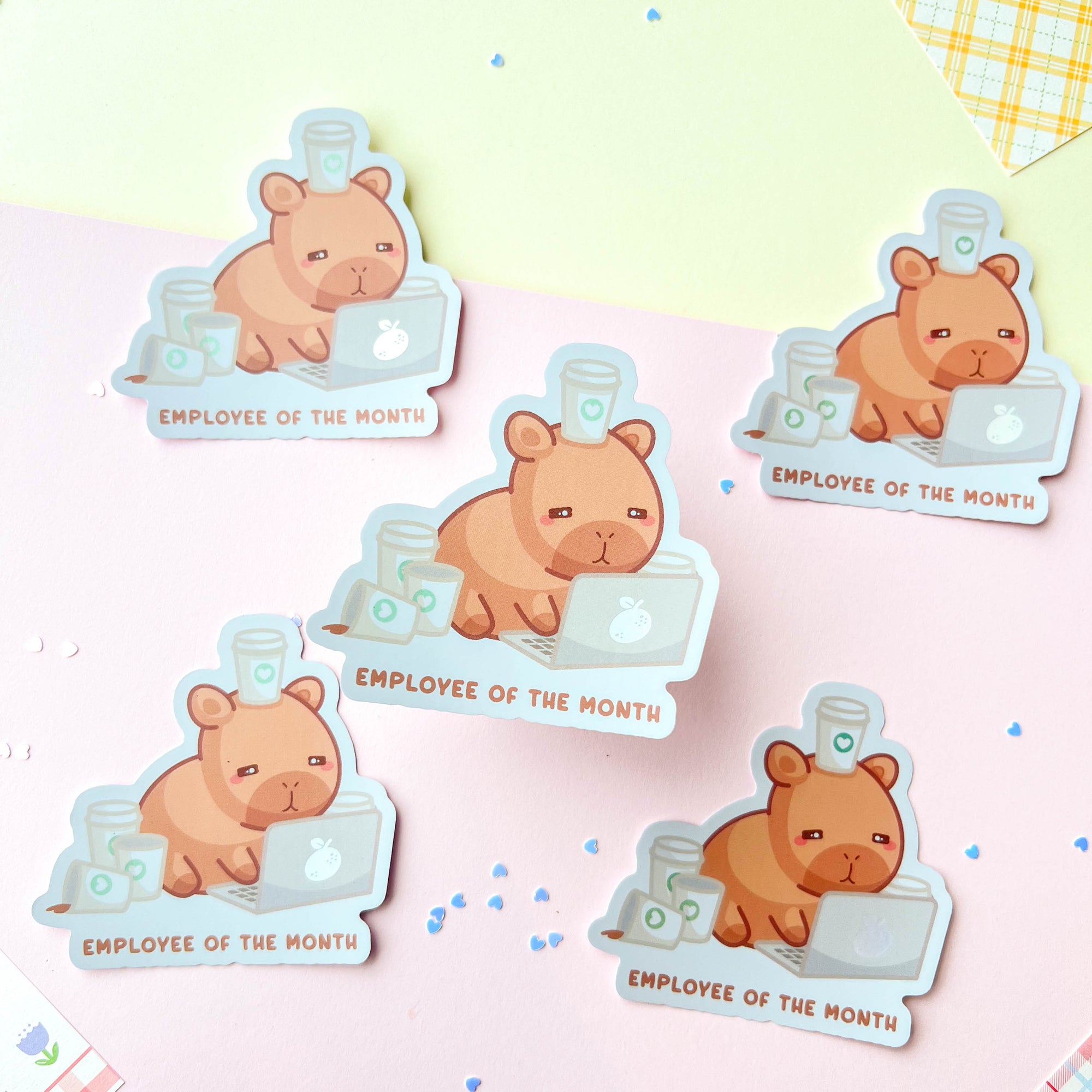 Employee Of The Month Sticker