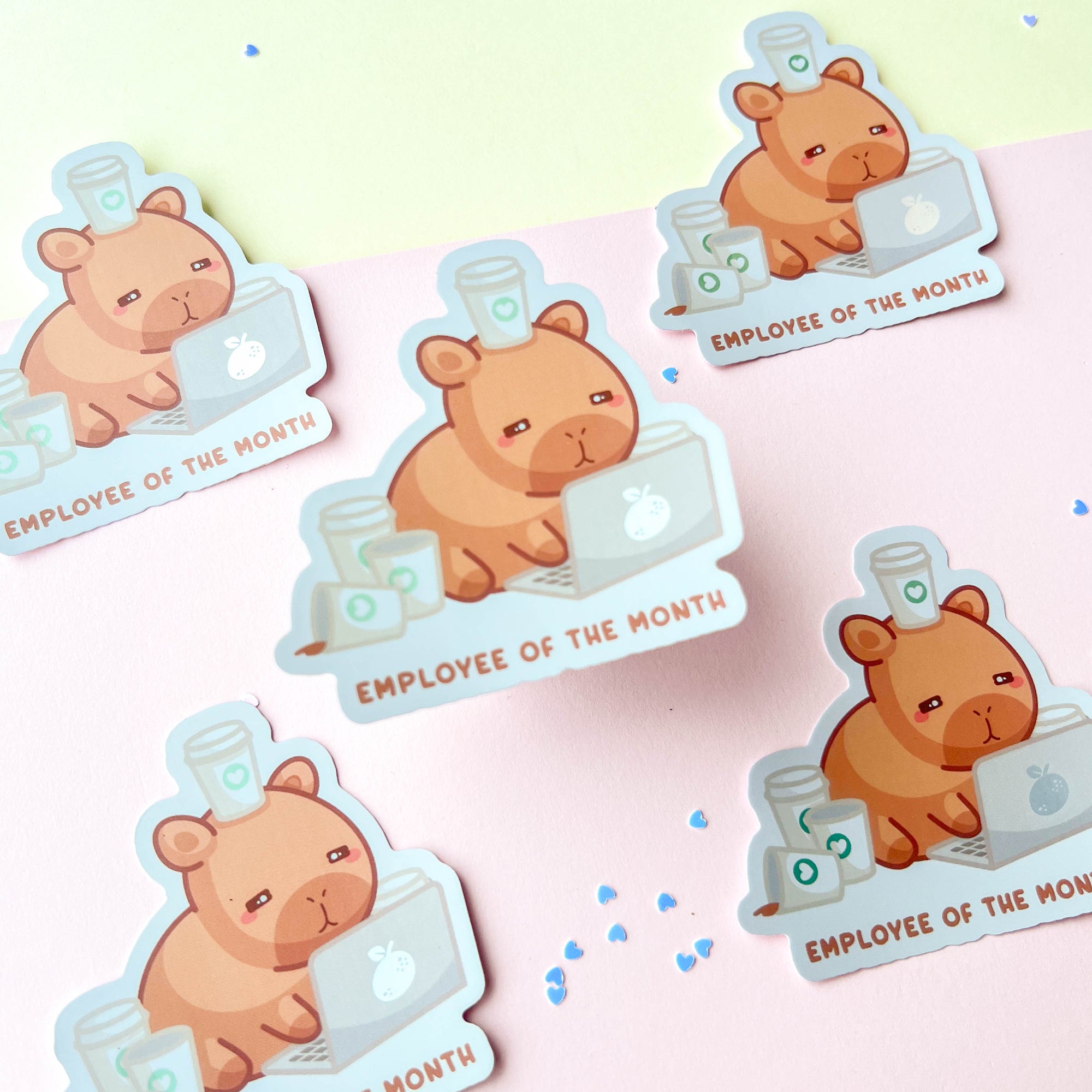Employee Of The Month Sticker