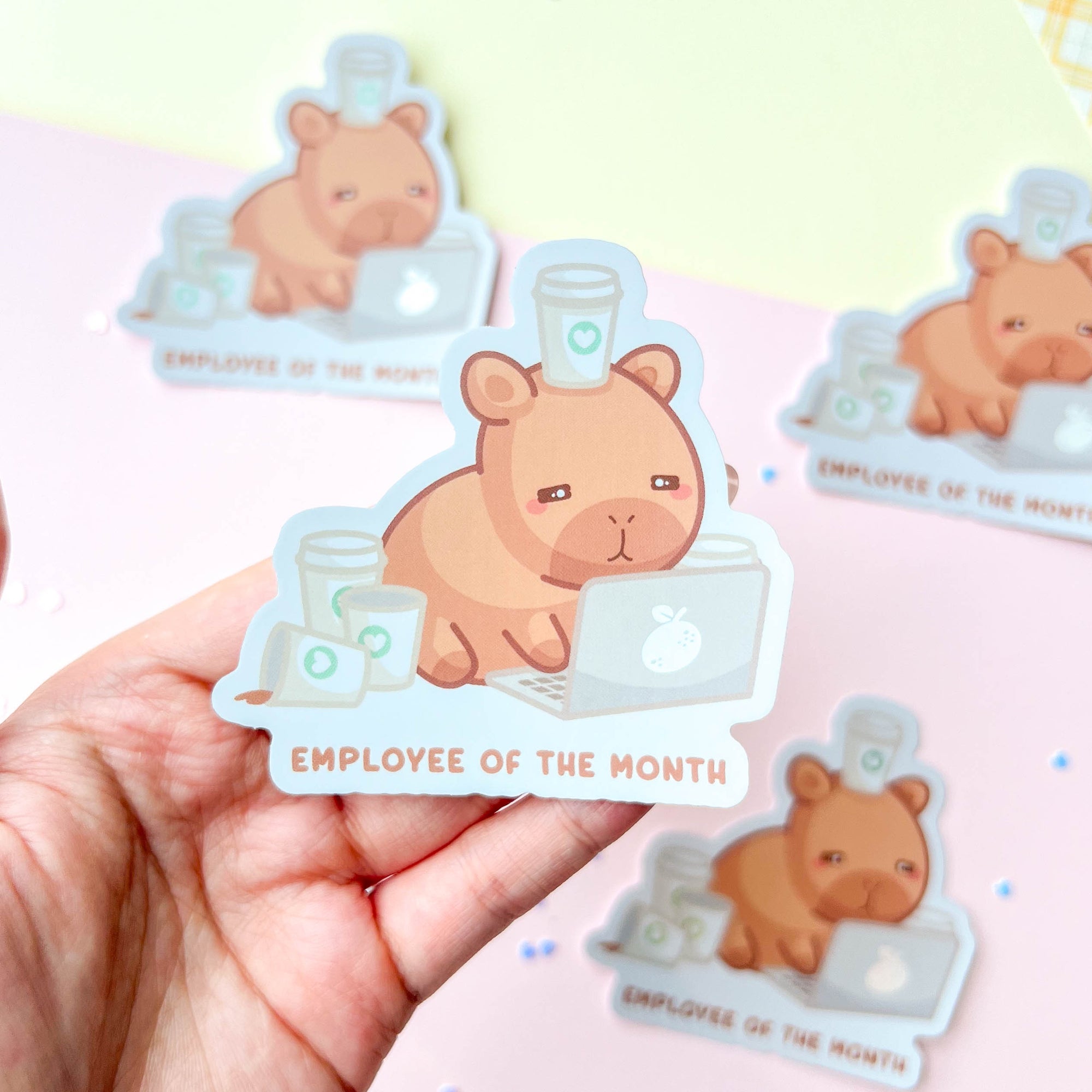 Employee Of The Month Sticker