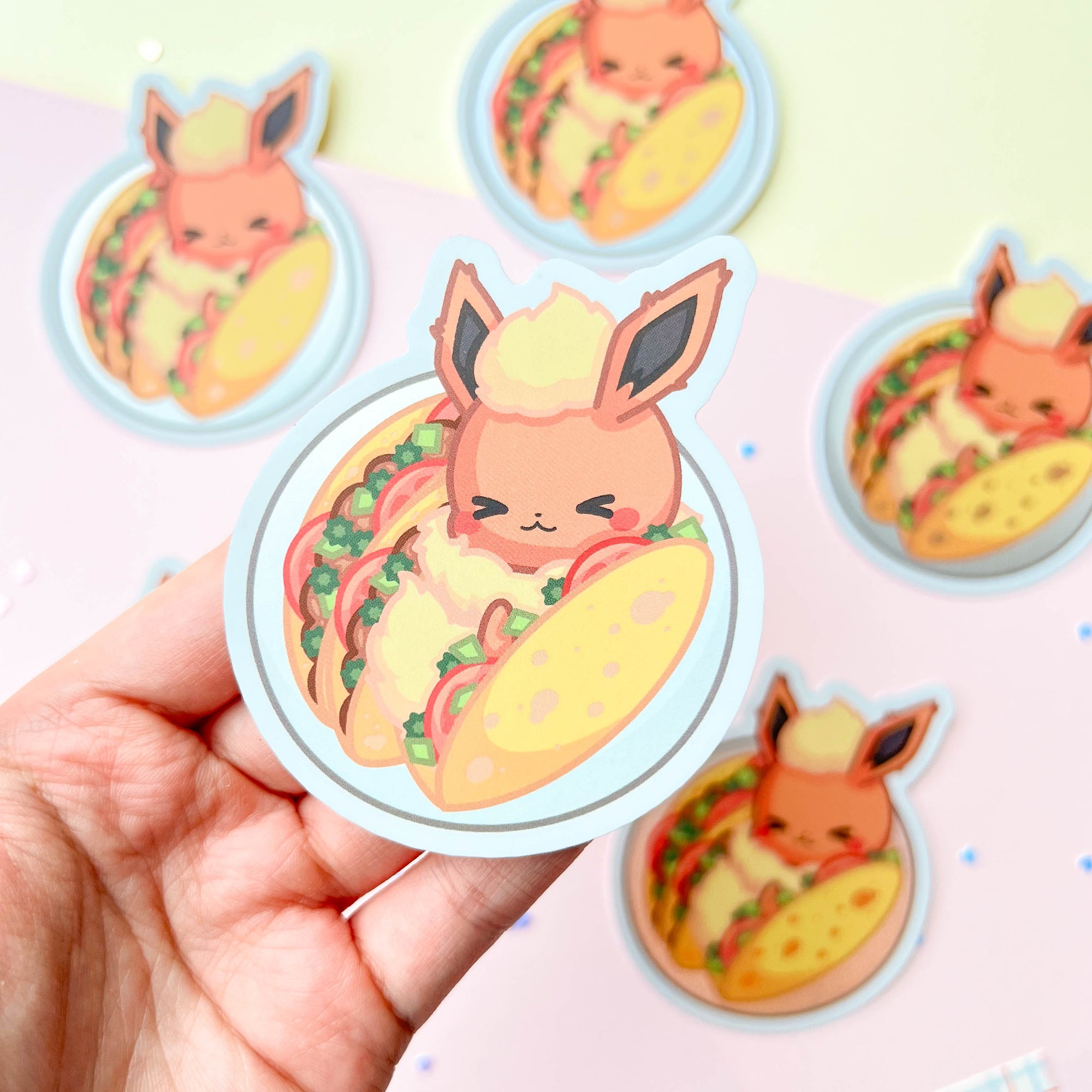 Taco Sticker
