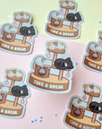 Take A Break Cat Tree Sticker