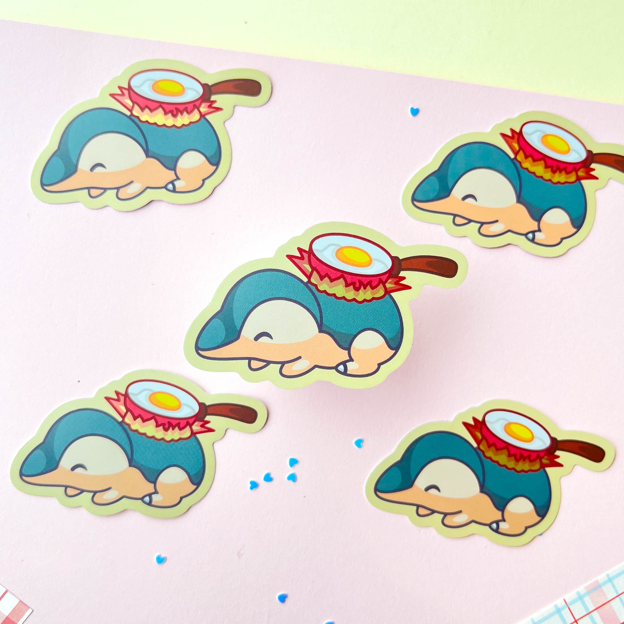 Cynda Fried Eggs Sticker
