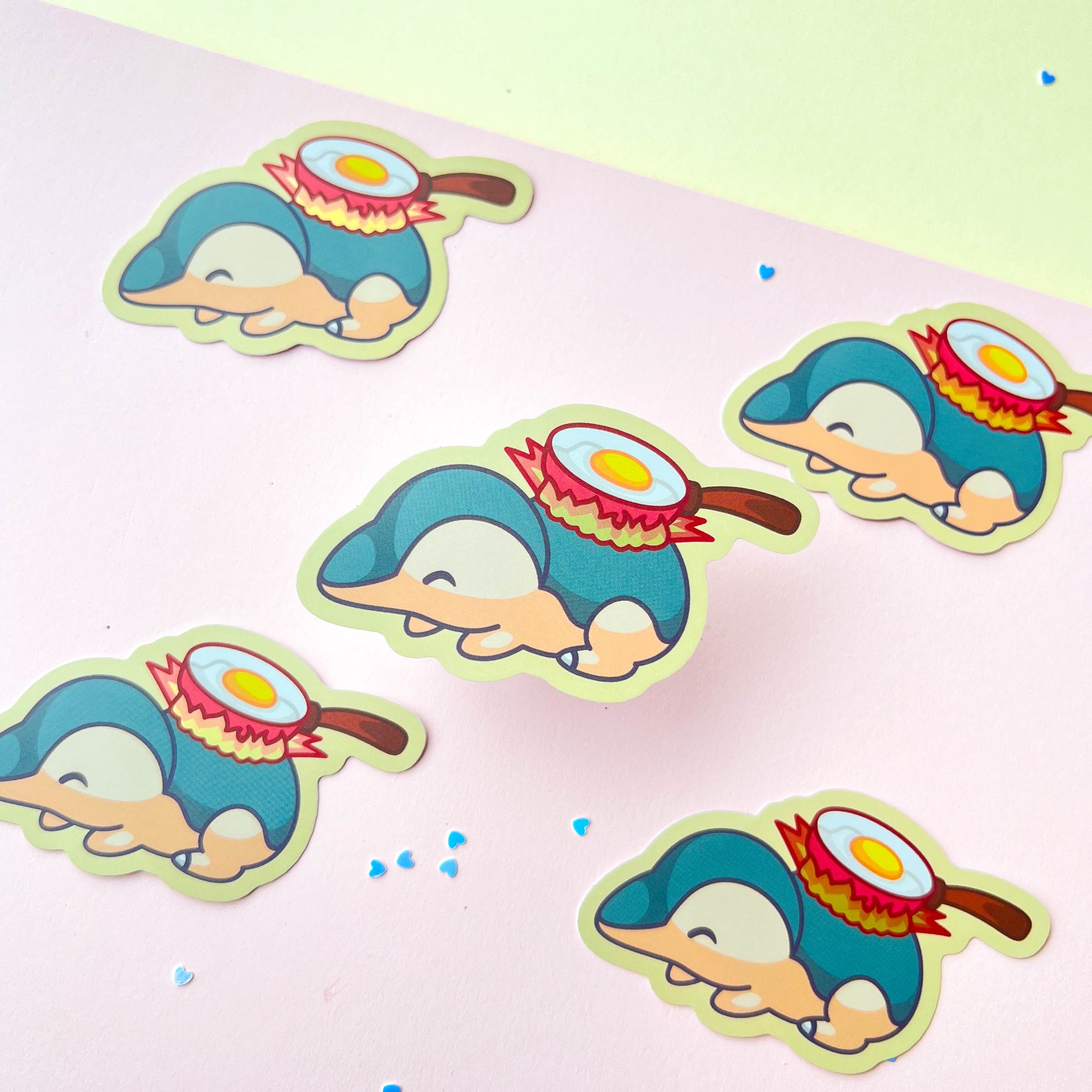 Cynda Fried Eggs Sticker