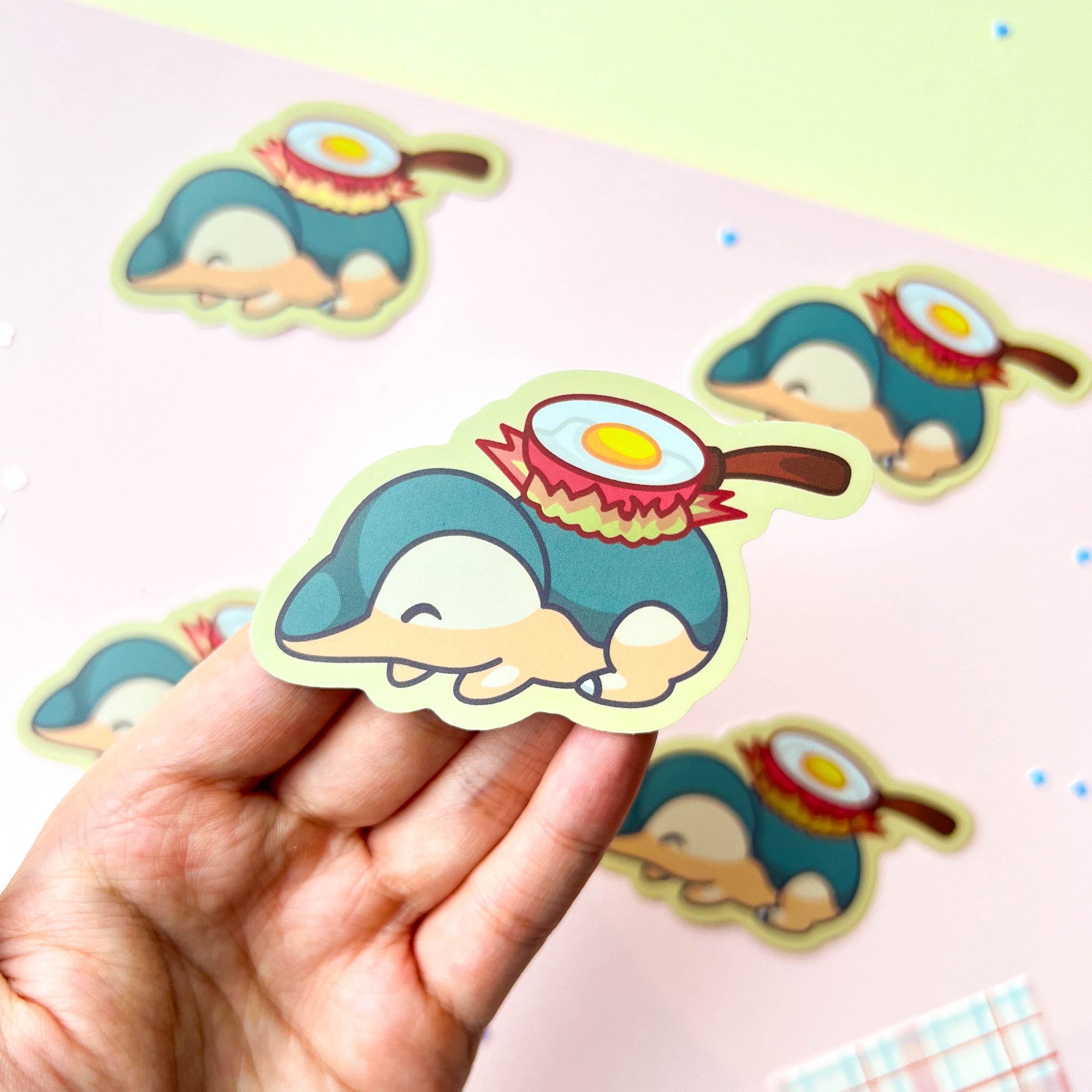 Cynda Fried Eggs Sticker