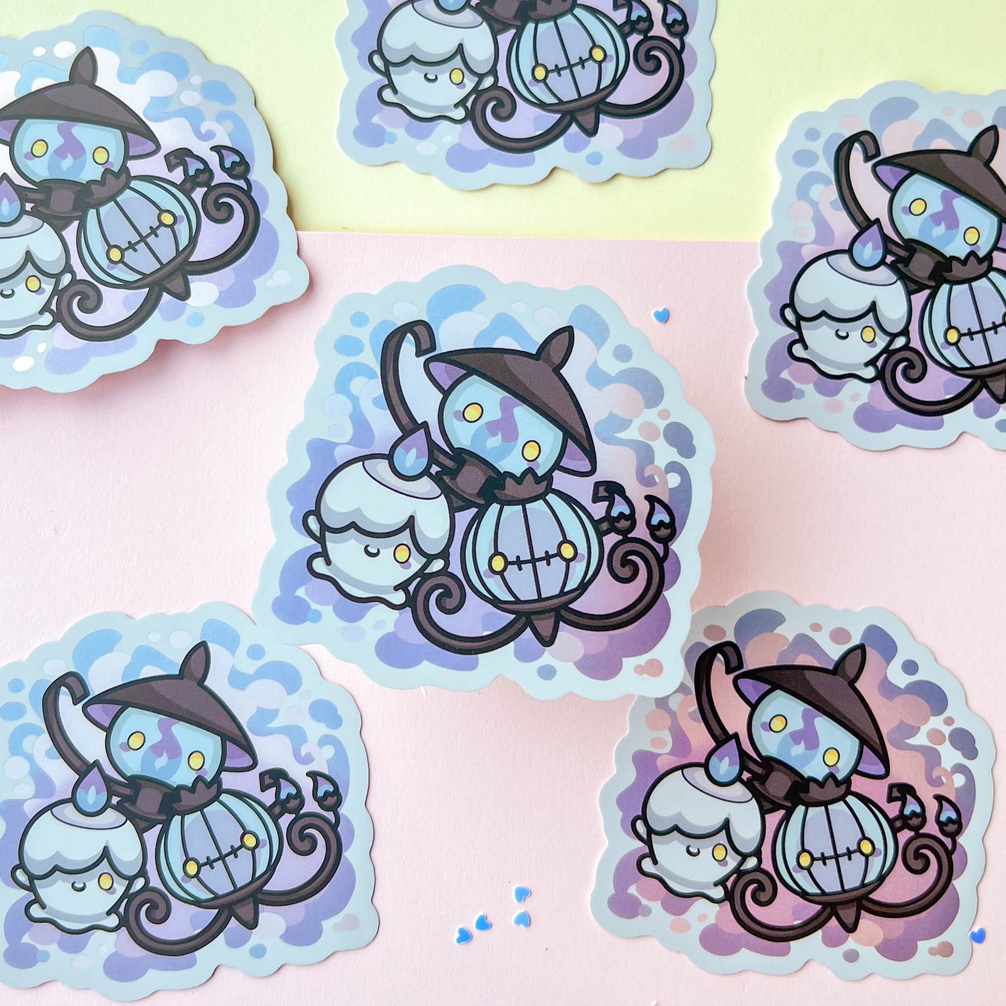 Ghost Candle Trio Sticker