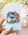 Ghost Candle Trio Pin