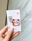 Be Nice Or Else Pin