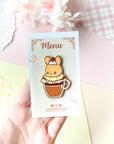 Mocha Bunny Pin