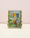 Window Gazer Pin