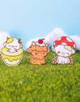 Mushroom Cow Pin