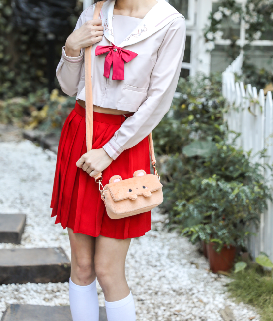 Fluffy Bear Bag