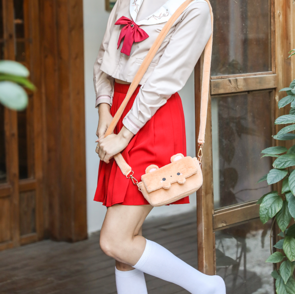 Fluffy Bear Bag