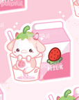 Strawberry Milk Sticker