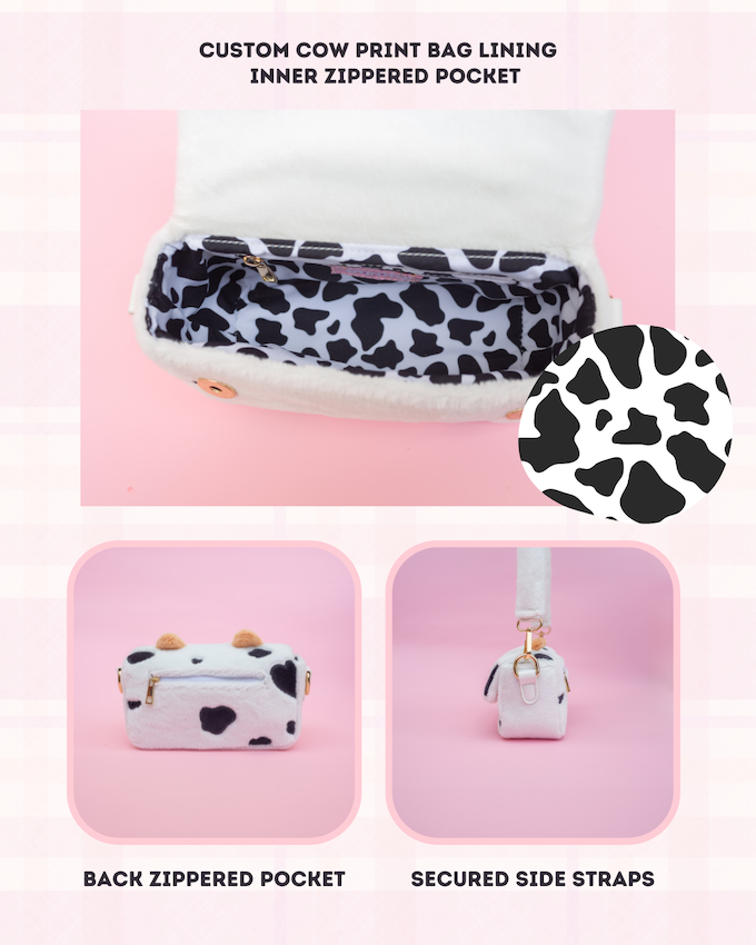 Fluffy Cow Bag