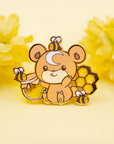 Honey Bear & Beekeeper Pin