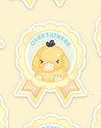Overthinker Sticker