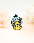 LE SHINY Duck Poncho Pin