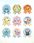 [PREORDER: SHIPS APRIL/MAY] Eeveelution Medal Pins
