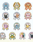[PREORDER: SHIPS APRIL/MAY] Eeveelution Medal Pins