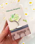 Chikorita Margarita Pin