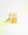 Pika Battery Liquid Keychain