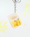 Pika Battery Liquid Keychain