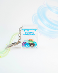 Slime Condensate Liquid Keychain