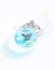Pet Horsea Liquid Keychain
