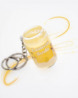 Lemon Soda Liquid Keychain