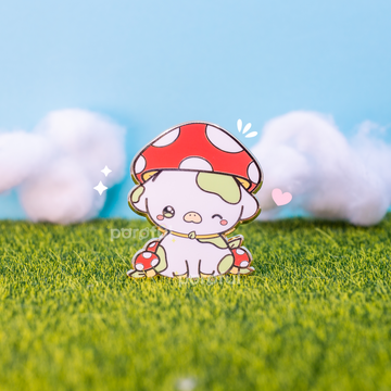 Moo-shroom Cow Pin