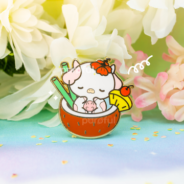 Coconut Cow Pin