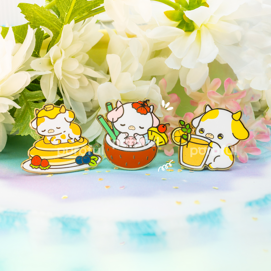Coconut Cow Pin