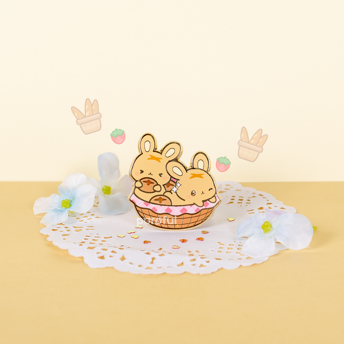 Hot Cross Buns Pin