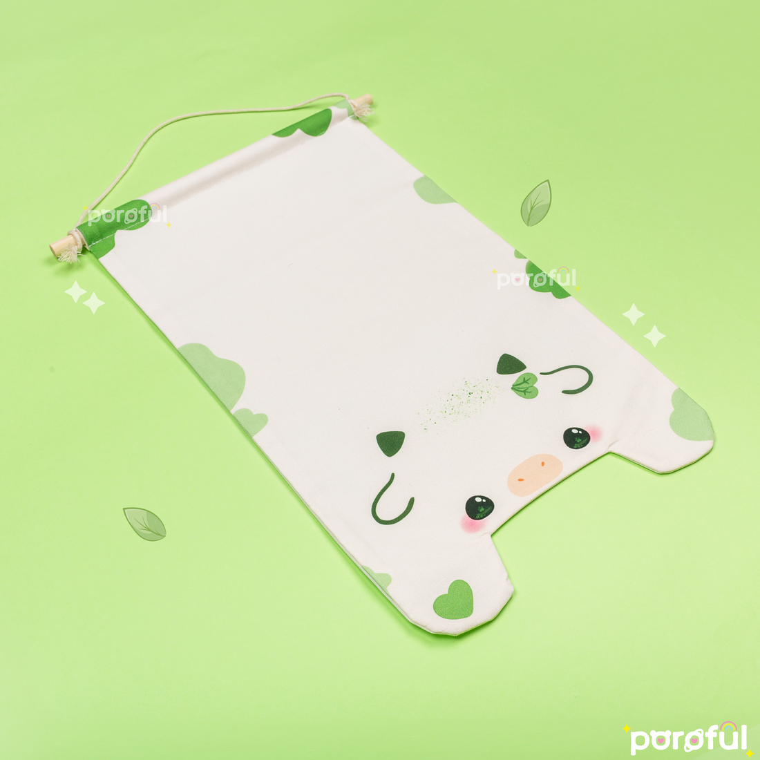 Matcha Cow Pin Banner (XL)