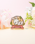 Underpaid Bunny Pin