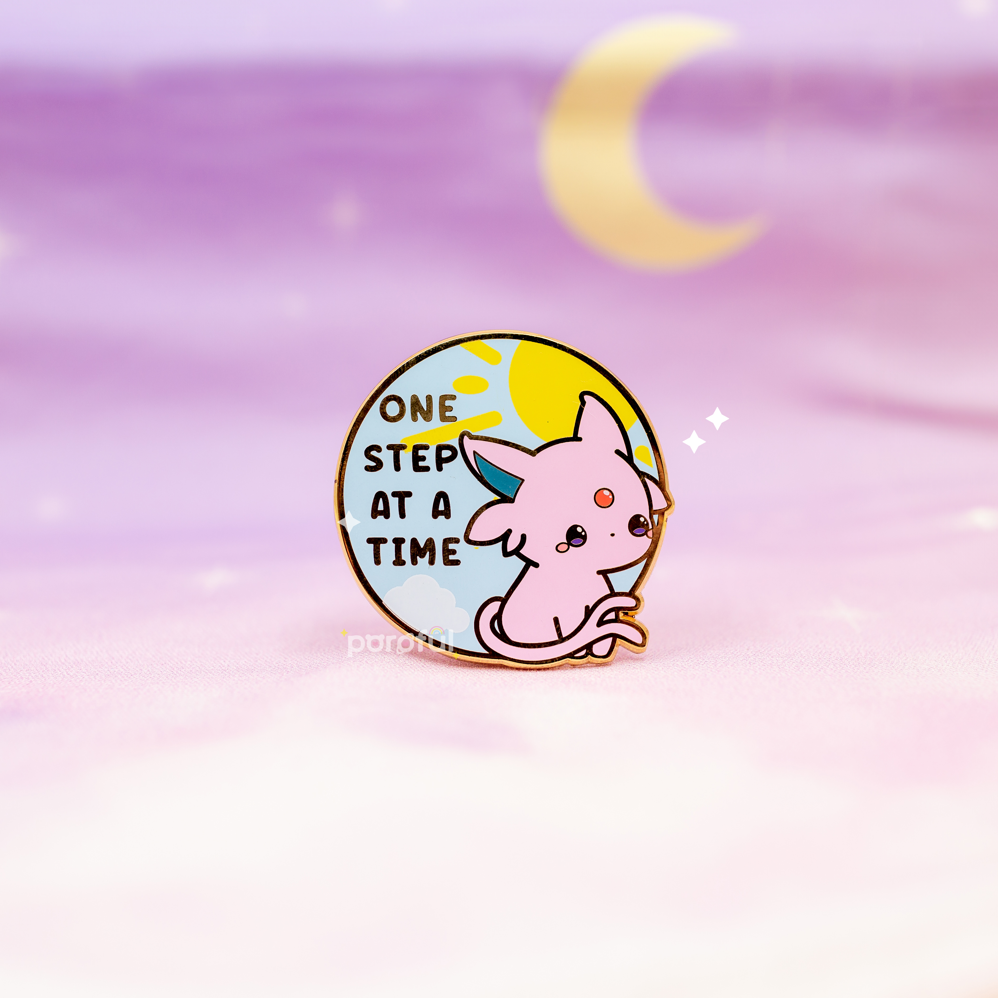 One Step At A Time Pin – Poroful