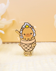 Capybara Taiyaki Pin