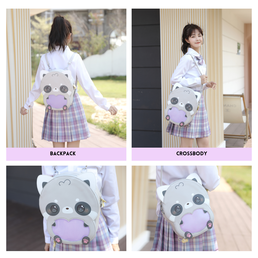 Raccoon Candy ItaBag – Poroful display picture 2