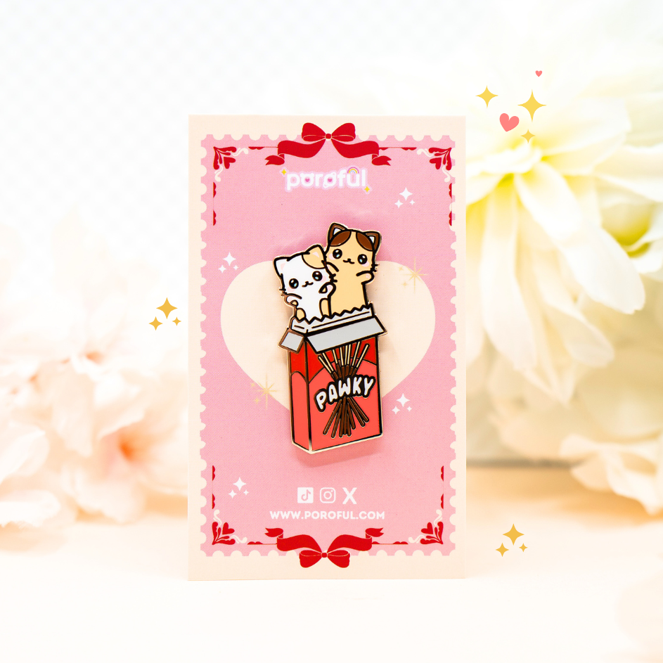 Pocky Cats Pin
