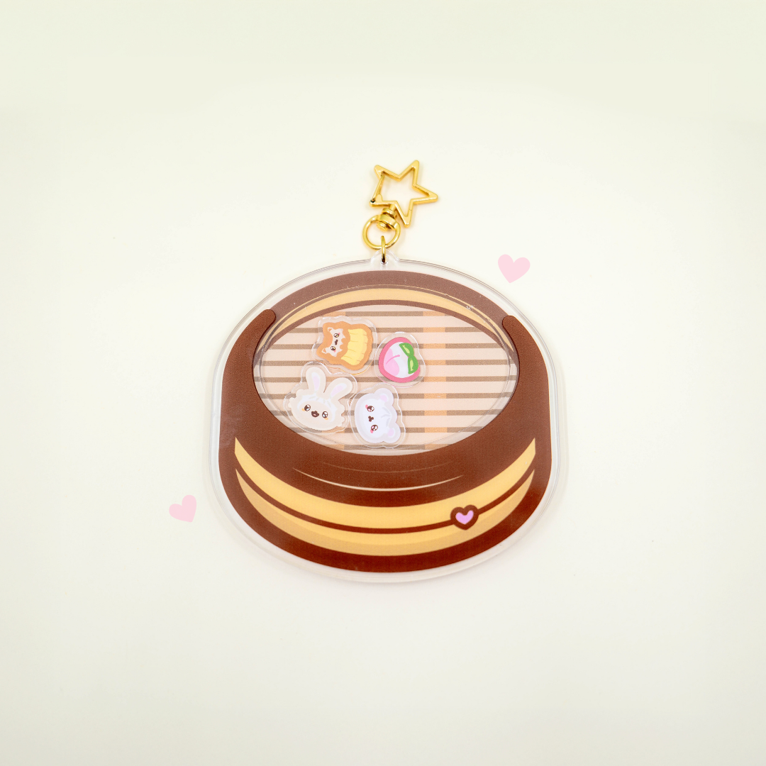 Dim Sum Shaker Keychain – Poroful