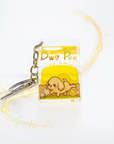 Dog Pee Liquid Keychain